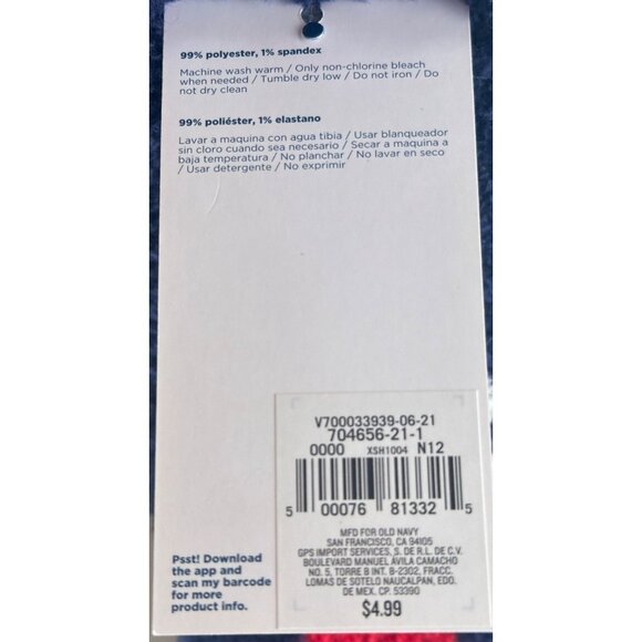 Lot of 2 Ankle and Short Crew Christmas Winter Cozy Socks A New Day/Old Navy - Picture 9 of 13